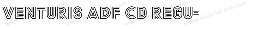 Venturis ADF Cd Regu字体转换